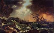 unknow artist Seascape, boats, ships and warships. 96 oil painting reproduction